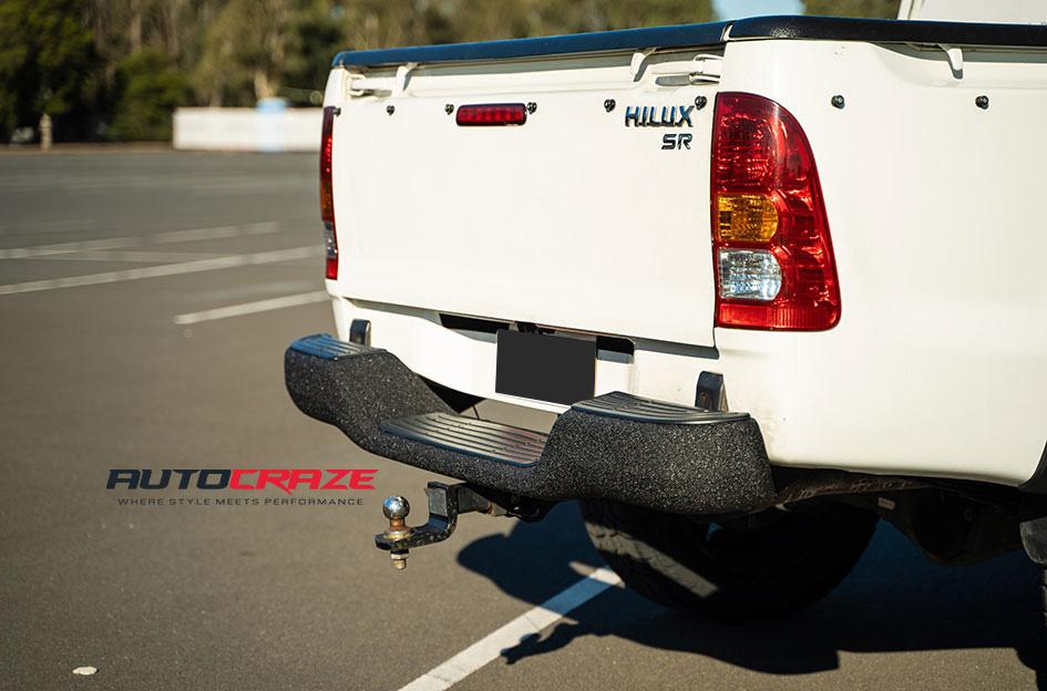 TOYOTA HILUX 4WD ROCKSTAR XD 2 MATTE BLACK ORANGE INSERTS